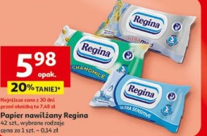 Papier nawilżany Regina