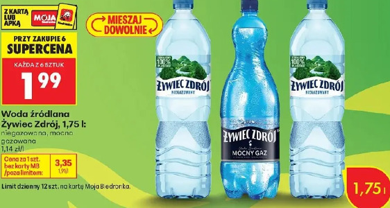 Woda źródlana Żywiec Zdrój