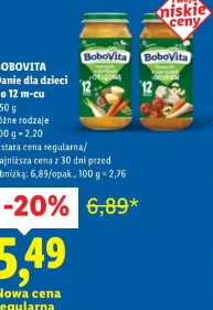 Bobovita Danie dla dzieci po 12 m-cu