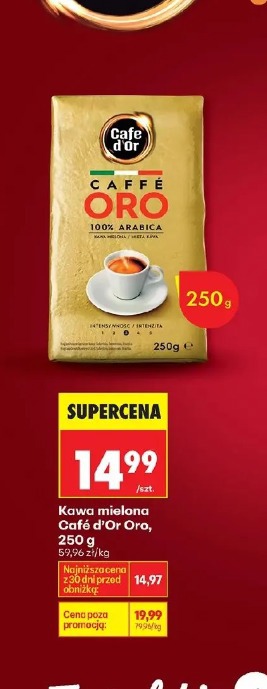 Kawa mielona Cafe D'Or Oro