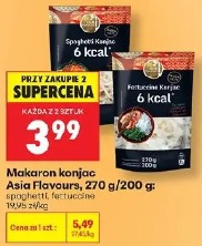 Makaron konjac Asia Flavours spaghetti, fettuccine