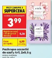 Pachnące saszetki do szafy Aril, 2x5,5 g