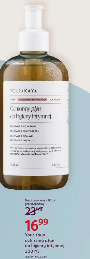 Your Kaya, ochronny płyn do higieny intymnej