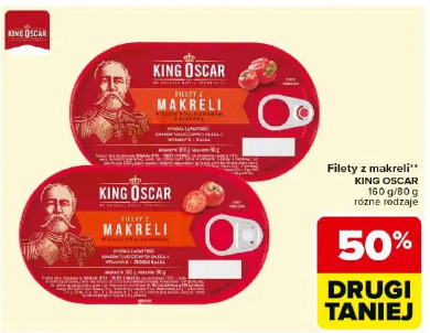 Filety z makreli KING OSCAR