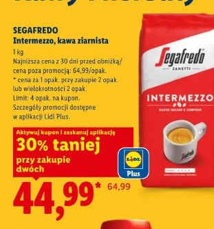 Segafredo Intermezzo, kawa ziarnista