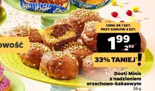 Dooti Minis z nadzieniem orzechowo-kakaowym