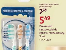 Prokudent, szczoteczki do zębów, różne kolory, 3 szt.