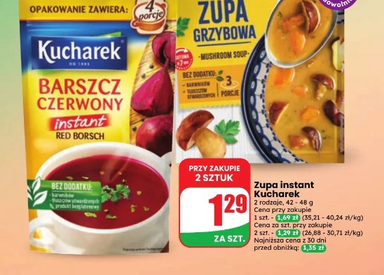 Zupa grzybowa Kucharek