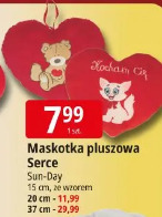 Maskotka pluszowa serce