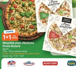 Wszystkie pizze chłodzone Proste Historie