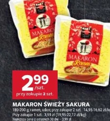 Makaron świeży Sakura