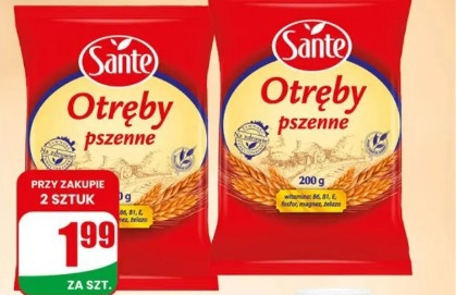 Otręby pszenne stabilizowane Sante