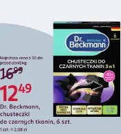 Dr. Beckmann, chusteczki do czarnych tkanin 3 w 1