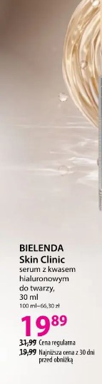Bielenda Skin Clinic serum z kwasem hialuronowym do twarzy