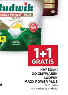 Kapsułki do zmywarek Ludwik Maxx Power Plus
