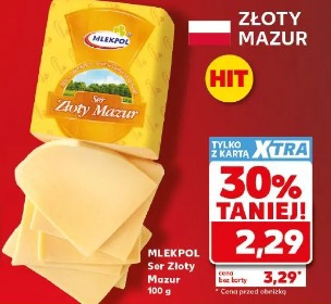 Mlekpol Ser Złoty Mazur