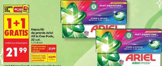 Kapsułki do prania Ariel All in One Pods