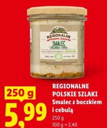 Regionalne Polskie Szlaki Smalec z boczkiem i cebulą