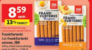 Frankfurterki lub frankfurterki serowe JBB