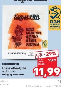 Superfish Łosoś atlantycki wędzony w plastrach