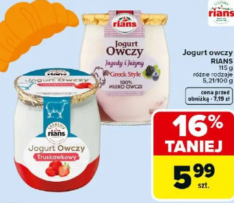 Jogurt owczy RIANS 