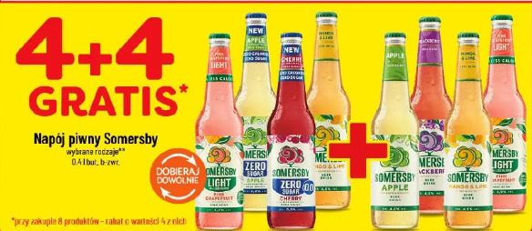 Napój piwny Somersby