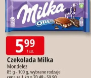 Czekolada Milka Mondelez