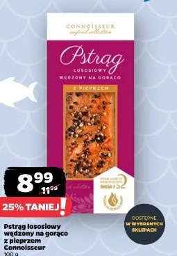 Pstrąg łososiowy wędzony na gorąco z pieprzem Connoisseur