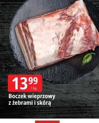 Boczek wieprzowy z żebrami i skórą
