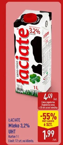 Łaciate Mleko 3,2% UHT