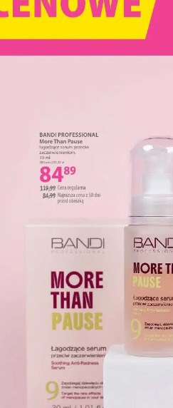 Bandi Professional More Than Pause łagodzące serum przeciw zaczerwienieniom