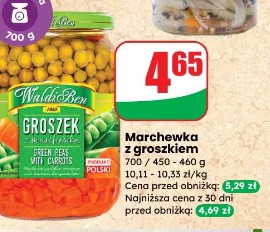 Marchewka z groszkiem