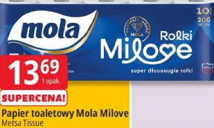 Papier toaletowy Mola Milove Metsa Tissue