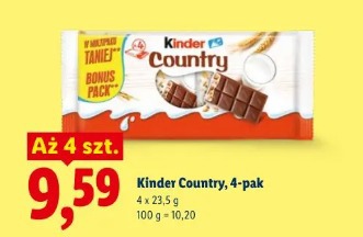 Kinder Country, 4-pak
