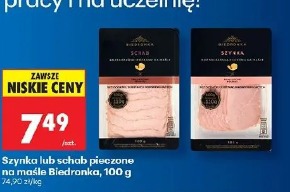 Szynka lub schab pieczone na maśle Biedronka