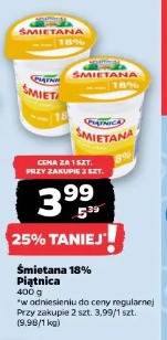 Śmietana 18% Piątnica