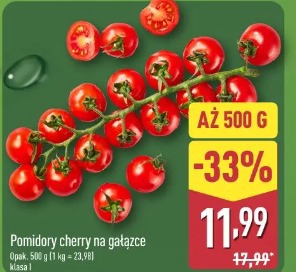 Pomidory cherry na gałązce
