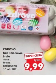 Zdrowo Jaja ściółkowe białe klasa L