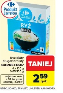 Ryż biały długoziarnisty CARREFOUR