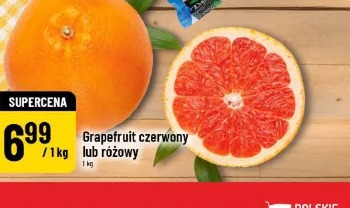 Grapefruit czerwony lub różowy