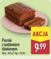 Piernik z nadzieniem śliwkowym