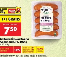Kiełbasa śląska Kraina Wędlin Nature