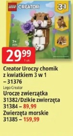 Creator Uroczy chomik z kwiatkiem 3 w 1