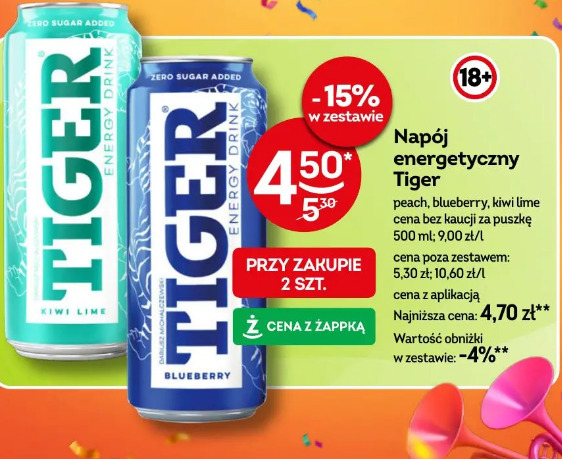 Napój energetyczny Tiger