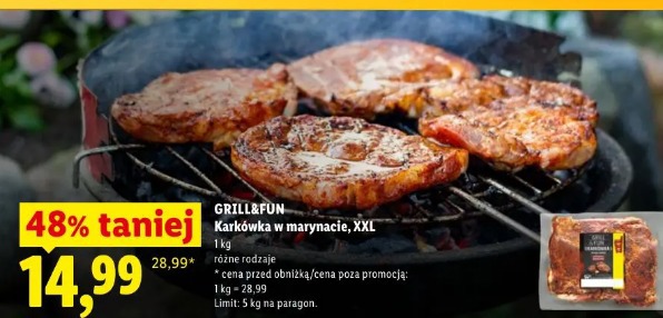 Grill&Fun Karkówka w marynacie, XXL