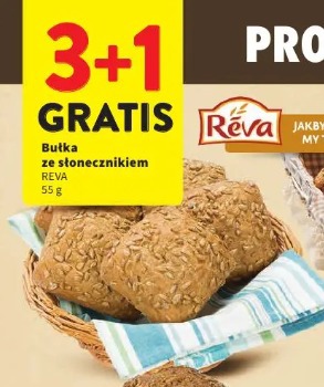 Bułka ze słonecznikiem REVA