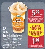 Koral Lody koktajlowe