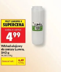 Wkład olejowy do zniczy Lumia, 340 g