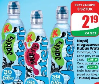 Napój niegazowany Kubuś Waterrr