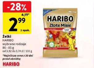 Haribo żelki Złote Misie